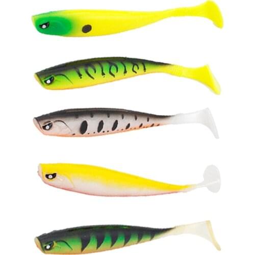 Fishing Bait Special Shaped Eye Fishing Lure T Tail Soft Bait Artificial Swimbait Tackle Sea Fish Pva Swimbait Fishing Tool 2021