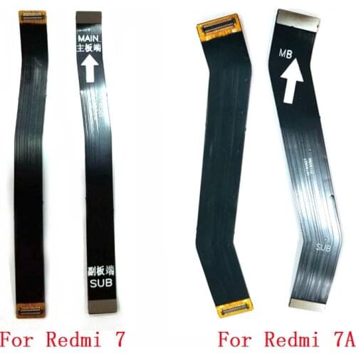 10pcs For Xiaomi Redmi 7 7A New Main MotherBoard Connect Ribbon LCD Display USB Charging Connector Main board Flex Cable
