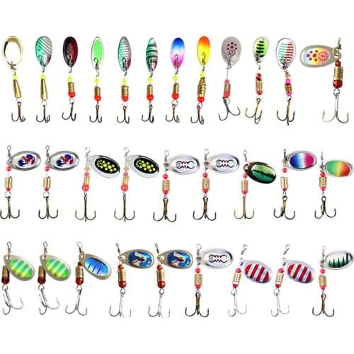 Metal Fishing Lure Fish Lures Sheet Life-like Swimming Trout Spoon Fishing Spinner Bait Isca Artificial Tackle Hard Baits