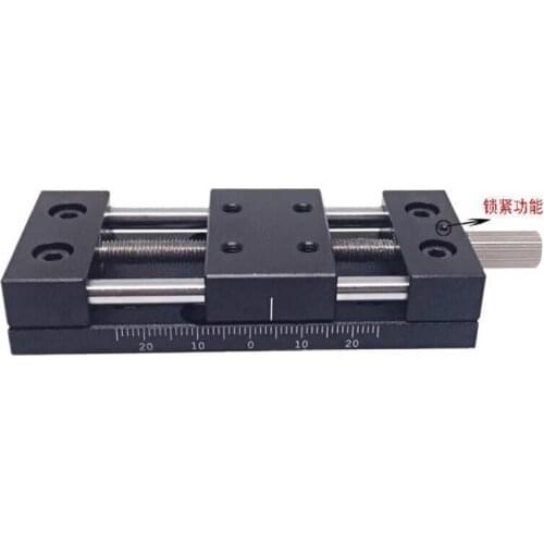 PT-SD35 Miniature Manual linear Stage, Precise Translation Platform, Optical Sliding Table, z axis linear slide 35mm Travel