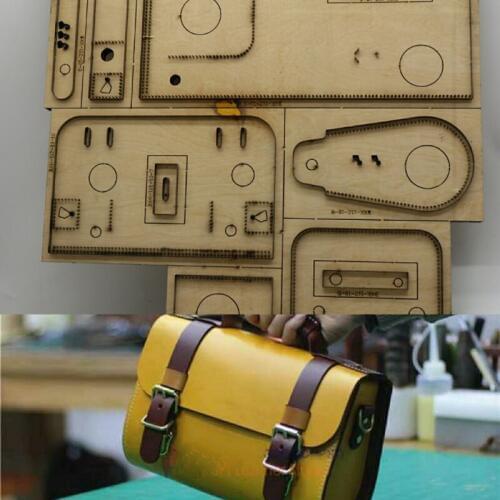 Herramientas para cuero leather craft template fabric cutter handbag knife mould cutting dies hand punch tool set