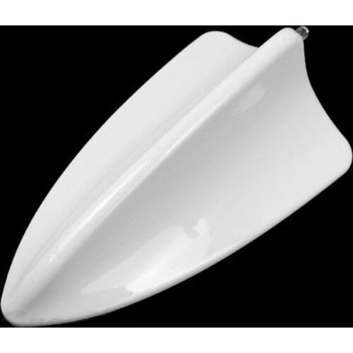 HOT NEW CAR WHITE DUMMY SHARK FIN ROOF AERIAL DECORATIVE ANTENNA FOR BMW E46 E60 M3