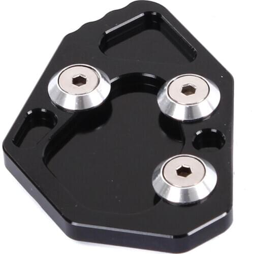 Motorcycle Kickstand Side Stand Enlarger Parking Enlarge Plate Foot Side Stand Extension Pad Support Plate for BMW K1200S K1300