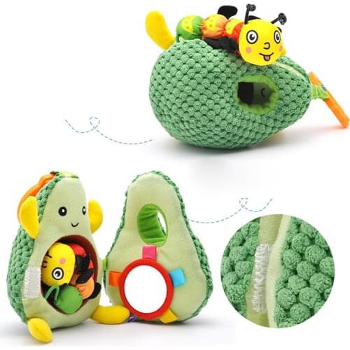 Fruit Shape Plush Toys Cartoon Cute Fruit Shape Plush Toy Crib Hanging Toys Stuffed Fruit Crib Hanging Toys For Baby
