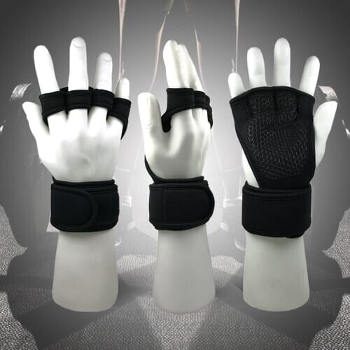 1 Pair Fitness Gym Weight Lifting Gloves Exercise Men Women Hands Gloves Protecting Sport Body Building Weight-lifting