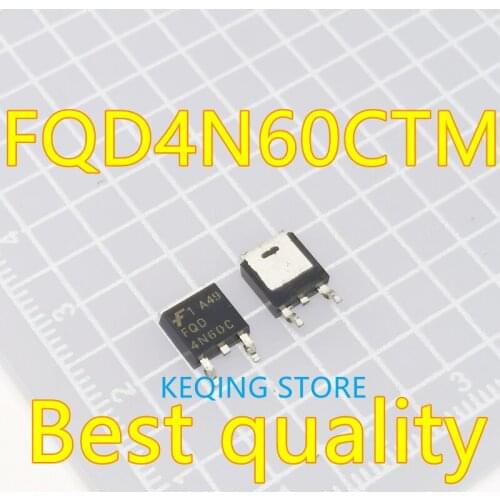 10pcs FQD4N60CTM FQD4N60C D4N60
