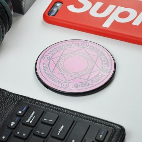 10W Fast Wireless Charging Pad Magic Array Wireless Charger For iPhone X 8 Plus XS MAX XR Samsung S6 S7 Edge S8 S9 Plus Note 5