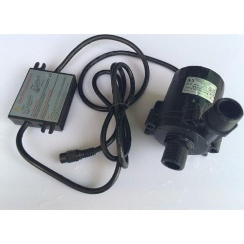 2pcs/ Lot 5-12Vdc DC Brushless 3Phase Micro Solar circulation pump Life 8m Flow 1000L/H Low noise For hot water Circulation