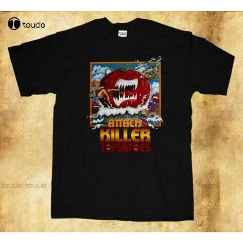 Attack Of The Killer Tomatoes Classic Retro Movie 80S T-Shirt Unisex Tee Cotton Tee Shirt S-5Xl