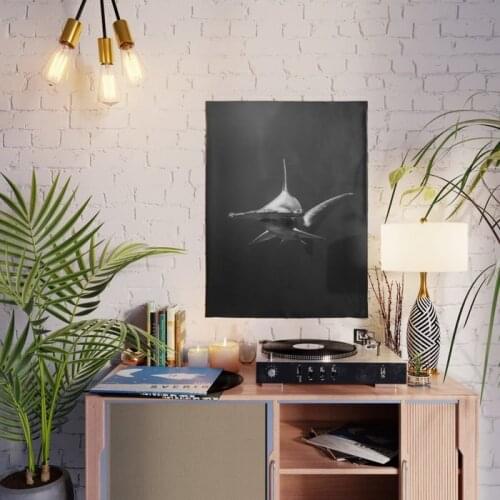 Deep Sea Animal Fierce Shark Modular Canvas Home Decor Prints Painting Poster Modern Wall Art Pictures For Living Room Framed