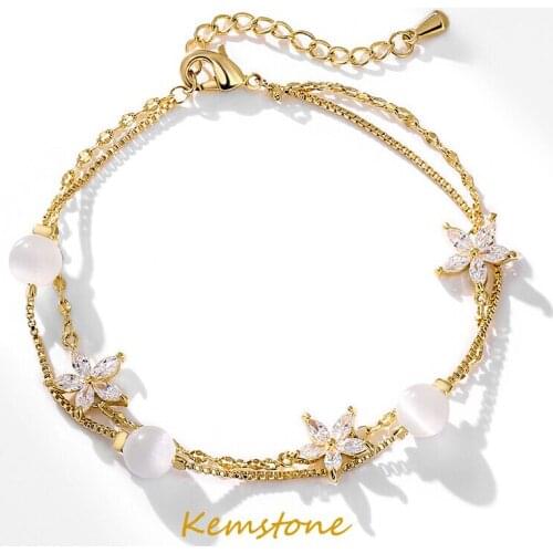 Kemstone Chain Bracelets
