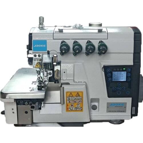 Computer Overlock Sewing Machine Automatic Trimming Direct Drive Edge Binding Seaming Selvage Machine Industrial Sewing Machine