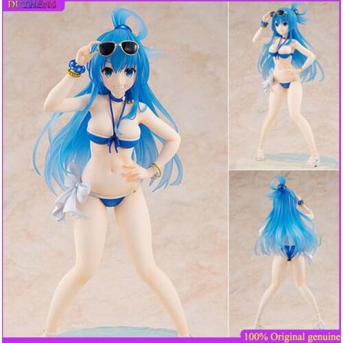 Kono Subarashii Sekai ni Shukufuku wo! Aqua Blue Swimsuit Action Figure Anime Figure Model Toys Figure Collection Doll Gift
