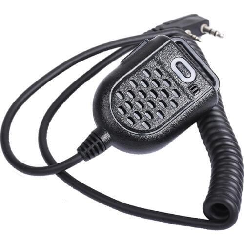 KL-M12 Mini PTT Mic Microphone Remote Speaker for KENWOOD TK2107 TK3107 Baofeng UV-5R UV-5RE Plus UV-S9 BF-888S Walkie Talkie
