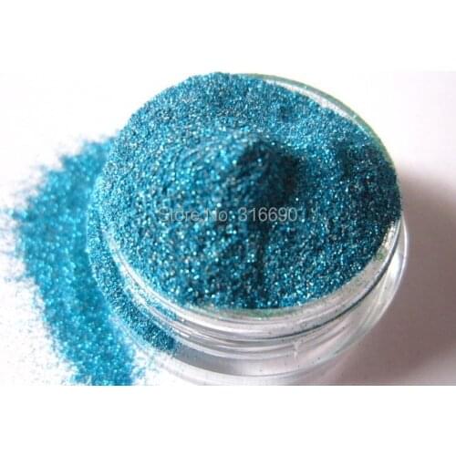 Neon Blue Fine Glitter 0.004 Hex 30 grams for Glitter Nail Art and Glitter Crafts
