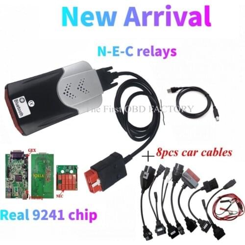 NEW V3.0 PCB N-EC relays 9241 chip OBD OBDII VD DS150E CDP car truck diagnostic tool Obd Scanner Accessories for delphis