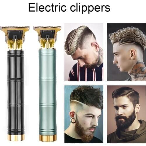 Professional Hair Clipper Barber T Shape Cordless Trimmer Men Baldhead Hair Razor Hair-Cutting Machine Hair Style Tool