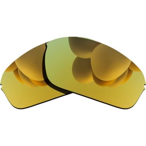 Polarized Sunglasses Replacement Lenses for-Half Wire 2.0 Frame - Yellow Golden