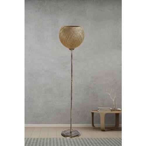Saint Belisama Lori Floor Lamp Gold Tumbled