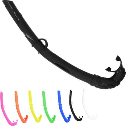 Diving Snorkel Silica Gel Mouthpiece Swim Snorkel Tube Free Floating Submersible Breathing Tube Hose Underwater Scuba Snorkel