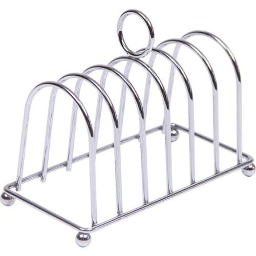 Water and Oil Proof Toast Rack Easy to Clean High Polished Spherical Foot Design Improve the Overall Level More Stylish