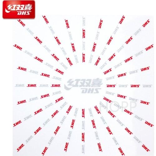 10pcs DHS Table Tennis Protective film protector rubber ping pong paddle bat set accessories