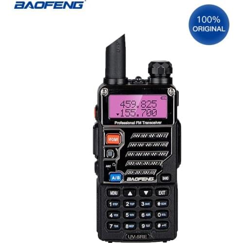 100% Original BAOFENG UV-5RE woki toki Radio radio vhf uhf portable baofeng handy talkie with 128 Channel