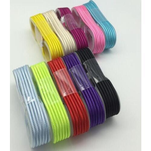 200pcs/lot 1.5M Fabric Nylon Braided USB Cable Nylon Braided Charger USB & 8-pin Connector Cable for iPhone X XS 7 6 6s 8 plus