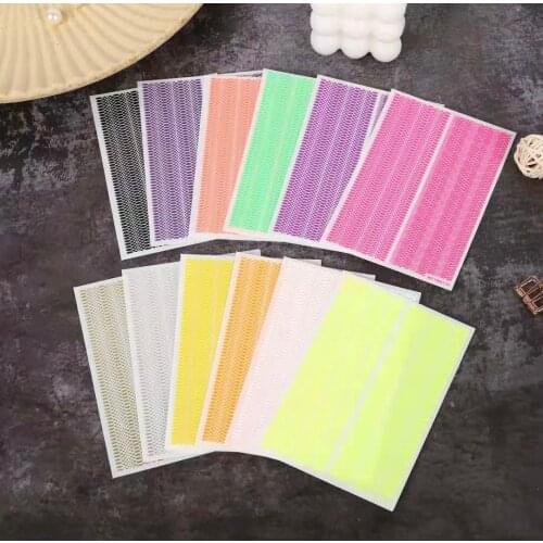 2021 New 1PC 12*9 Cm Nail Art Adhesive Snake Sticker Glue On Paper Decals For Acrylic Nails Design Snakeskin Wraps Stickers @H50