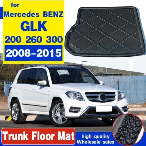 For Mercedes BENZ GLK 200 260 300 2008-2015 Rear Cargo Boot Tray Liner Trunk Floor Mat Carpet Mud Kick