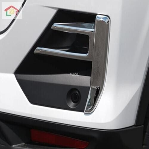 For Toyota Raize A200 2020 2021 Rear Fog Light Lamp Sticker Cover Trim Car Exterior Accessories Rear Reflector Garnish
