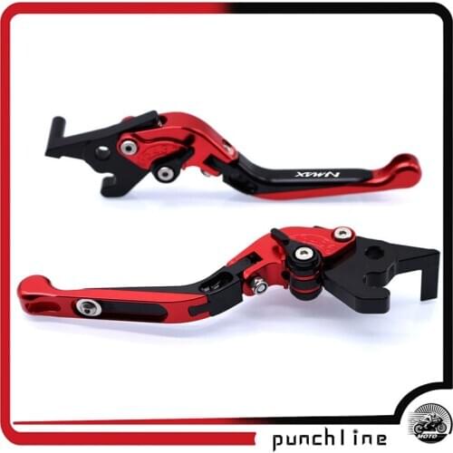 For YAMAHA NMAX 155 NMAX155 NMAX 125 NMAX 150 N-MAX 125 155 15-21 Scooter Accessories Folding Extendable Left Right Brake Levers