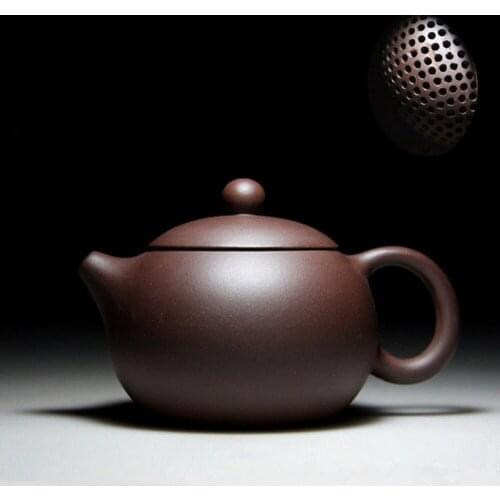 Yixing City China Genuine Purple Clay Tea Pot Beauty Xi Shi Teapot Handmade Kettle Chinese Kung Fu ZishaTea Pot Drinkware