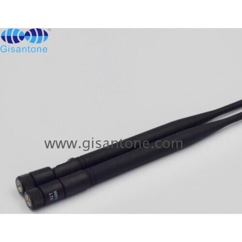 Whip monopole antenna flexible indoor wlan