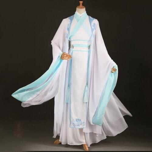 Anime Grandmaster of Demonic Cultivation / Mo Dao Zu Shi Lan Xichen Man Cosplay Costume Lan Huan Chinese Ancient Costumes Cloth