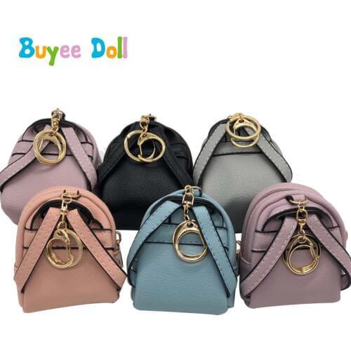 PU Cute Miniature Rabbit Backpack Bag for 16inch Licca Doll, 1/4 1/3 BJD Dolls Girls Pretend Play Toy Accessories