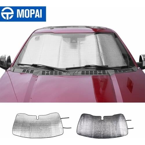 MOPAI Sun Visor for Ford F150 2015+ Car Front Window Windshield Sunshade Anti UV Ray Cover for Ford F150 2015+ Car Accessories