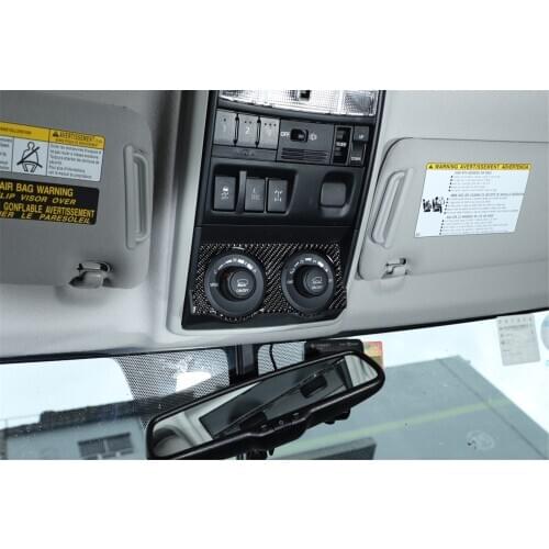 Four-wheel Drive Mode Switch Panel Cover Trim Stickers for Toyota 4Runner 2010+ Stylish Car Accessories Interior Decoration