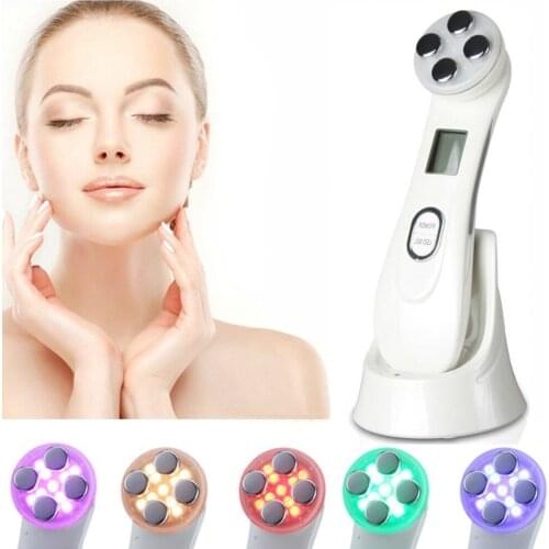 LED Photon Light Therapy Electroporation Mesotherapy RF EMS Skin Rejuvenation Face Lifting Tighten Massage Beauty Machine OEDO