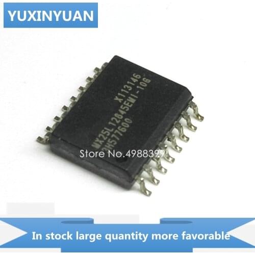 YUXINYUAN 10PCS/LOT MX25L12845EMI-10G 25L12845EMI-10G MX25L12845EMI 25L12845 SOP16 in stock in stock