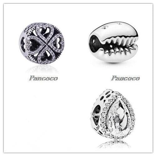 925 Sterling Silver Charm Vintage Mary Poppins Bag With Flower Beads Fit Women Pandora Bracelet Necklace Diy Jewelry