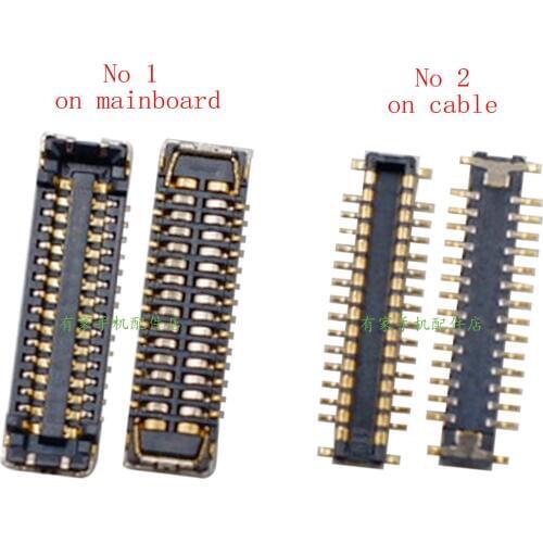 2pcs/lot Coopart USB Charging dock Port FPC connector replacement for Oneplus 5 5T 1+5 1+5T A5000 A5010