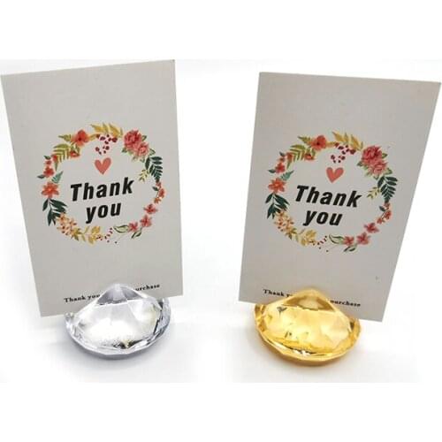 5 Pcs Card Base for Board Games Simulation Crystal Large Diamond Children Cards Game Accessories 40*23mm