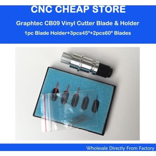 5pcs Blades +1pc silhouette cameo craftrobo VINYL CUTTER CUTTING PLOTTER