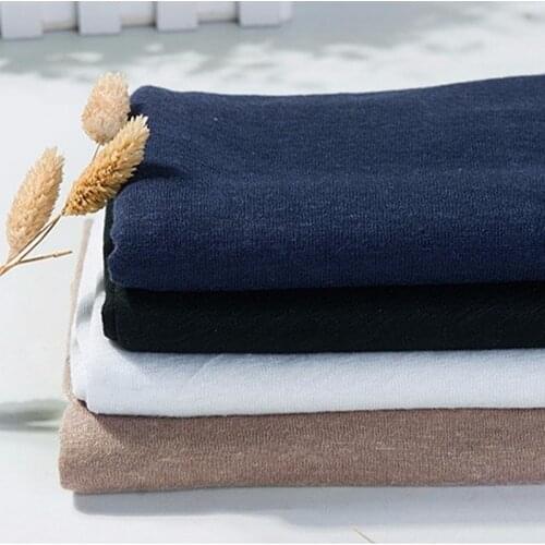 A0091-1 Soft Linen And Cotton Fabric For Sewing T-Shirt And Thin Pullover In Spring And Summer 50x155cm/Piece