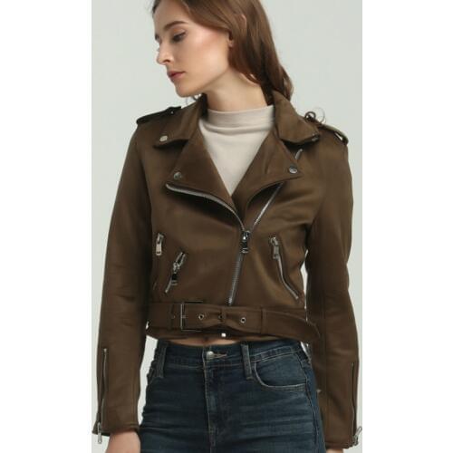 Женские кожаные куртки BSLBCNA China At AliExpress