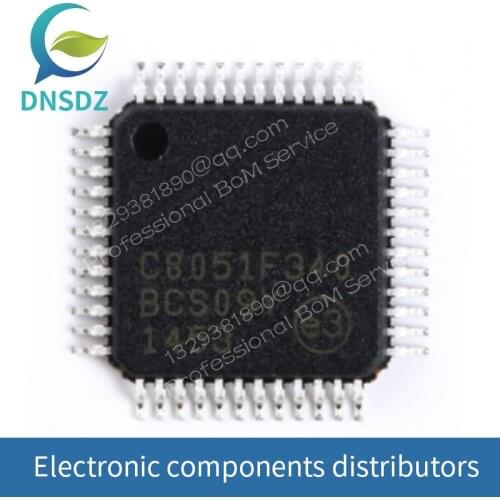 C8051F340-GQR C8051F340 Single Chip Microcomputer TQFP-48 100%New 1Pcs