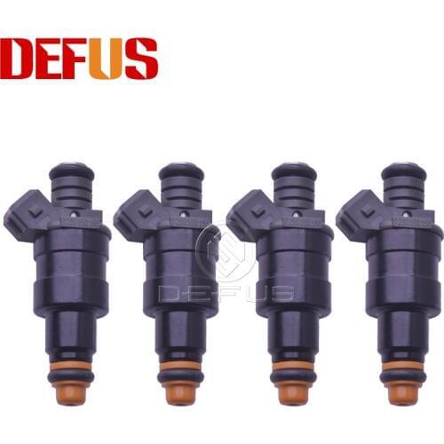 DEFUS 4pcs Testing 0280150158 Fuel Injector Nozzle For PORSCHE 924 924 S 944 25 2.5 2.7 83-92 Petrol Injection Bico 93060612000