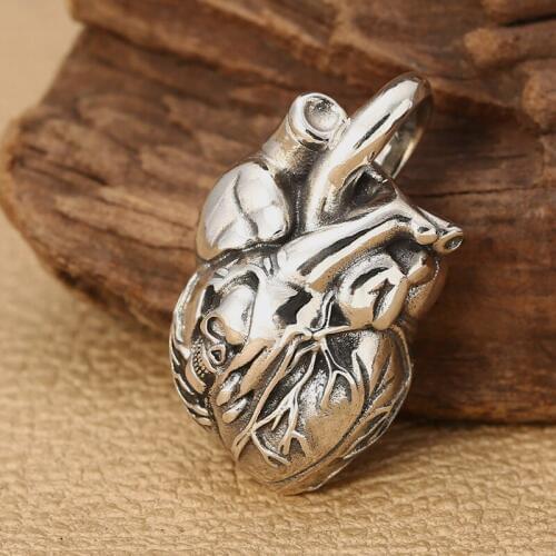 EDC 925 Silver Beads Rings A Pendant Paracord Outdoor DIY Decorations 925 Silver Camping Gear EDC Tools