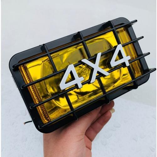 2pcs 4 inch 12V 55W Halogen / Halo Fog lamp Spotlight Offroad Vehicle Truck Auto Daytime running Driving Working light for JEEP